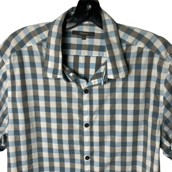 Retro  Y2K RW&Co checkered cotton short sleeve shirt.PTP 22”. 
Exc cond - Picture 2 of 11